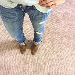 American Eagle Distressed Boyfriend Jeans