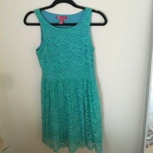 Turquoise dress