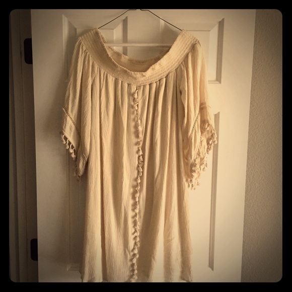 Cream dress