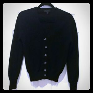 Black J.Crew cardigan