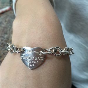 .925 Heart bracelet