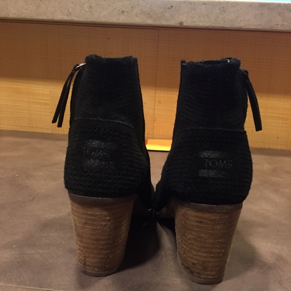 For beckylclark TOMS Majorca Suede Booties