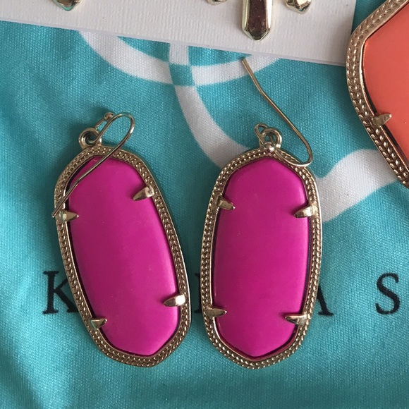 Kendra Scott magenta Elle's