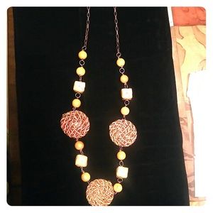 New Golden Pink Necklace