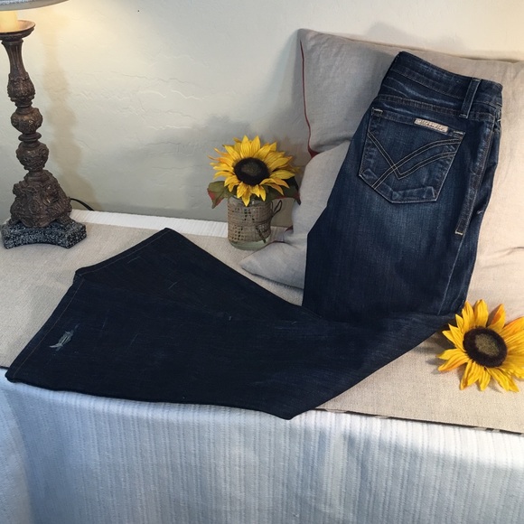 William Rast Stella Classic Rise Boot Cut Dark - Picture 2 of 4