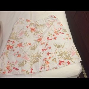 Beautiful floral skirt!