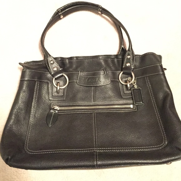 Black Coach handbag