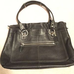 Black Coach handbag