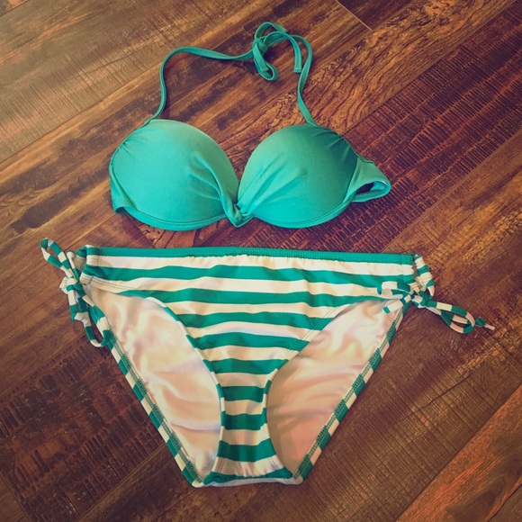 Teal Mossimo Bikini Large