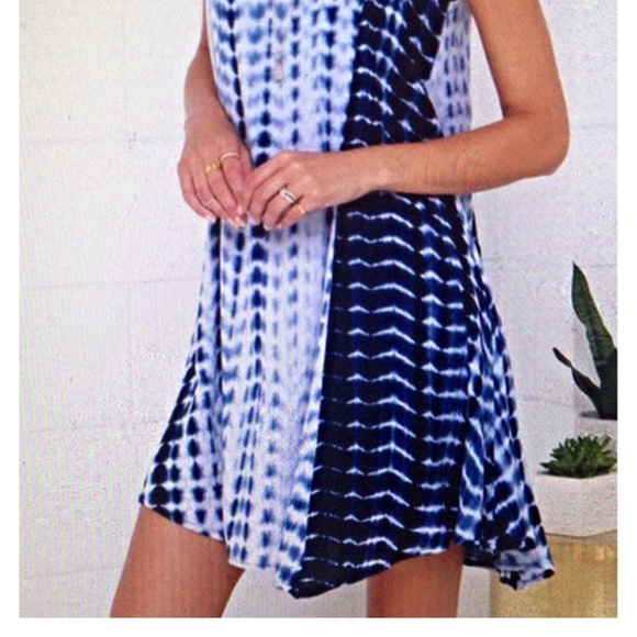 🚫 SOLD OUT 💙Blue & White Sundress- Size S- NIP💙 - Picture 4 of 4