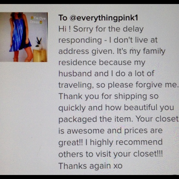 🚫 SOLD OUT 💙Blue & White Sundress- Size S- NIP💙 - Picture 3 of 4