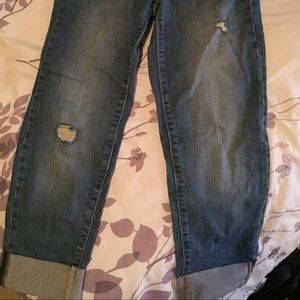 Straight crop gap jeans