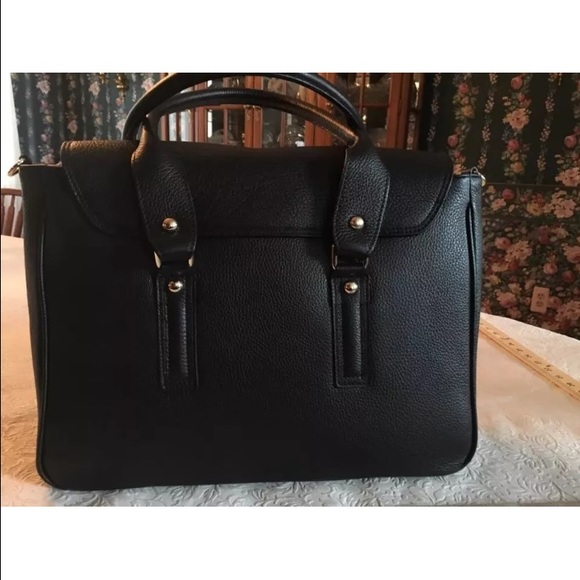 Mila Blu black leather satchel - Picture 3 of 3