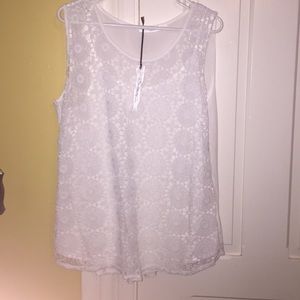 Lacey Sleeveless Top