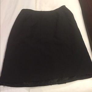 Black skirt- like new!