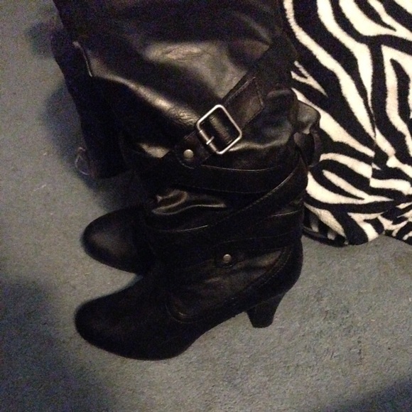 Never Worn Heeled Boots!