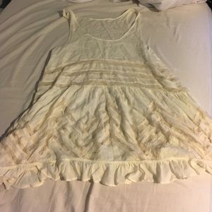 Free people flowy white dress