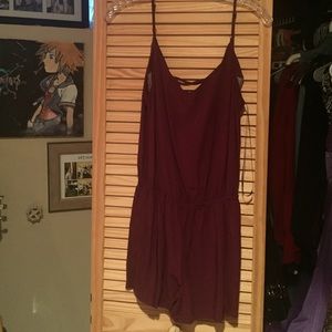 Forever 21 Purple Romper