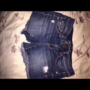 American eagle jean shorts