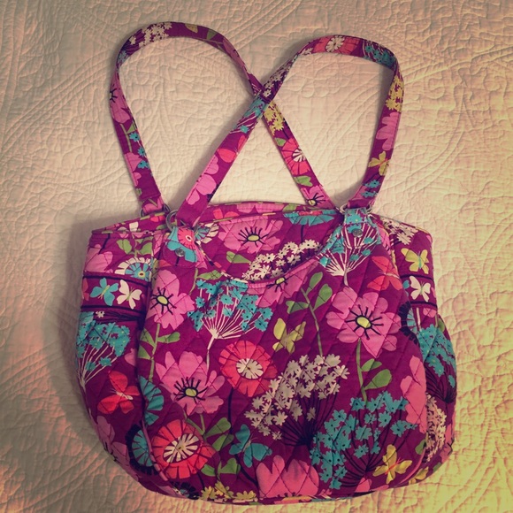 Vera Bradley Handbags - Vera Bradley Flutterby Glenna Shoulder Bag