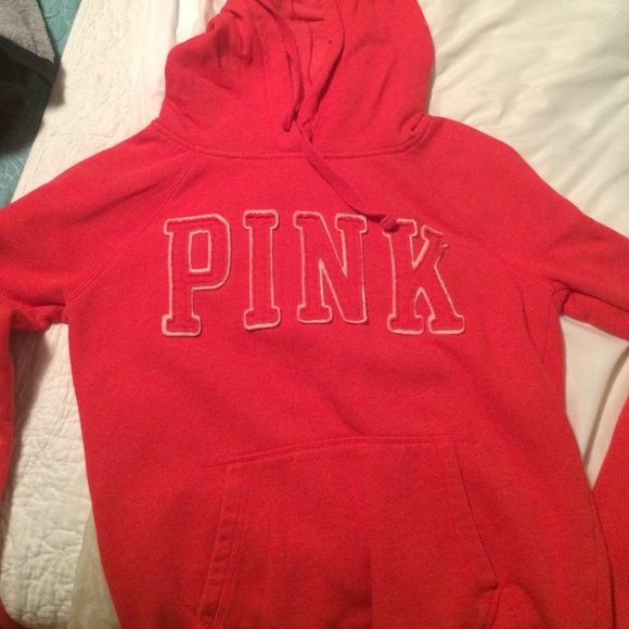 Orange/ pink hoodie