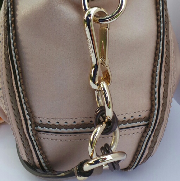 Coach Madison Pinnacle Lilly Leather Satchel - Picture 2 of 4