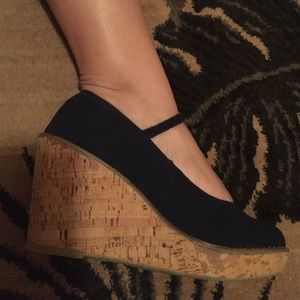 Navy Wedges