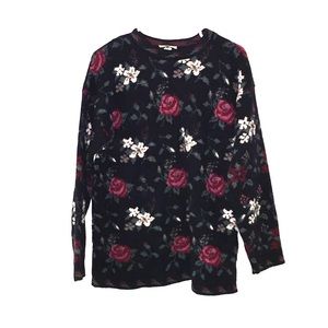 Vintage Floral Sweater