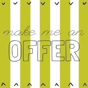 Make me an offer!