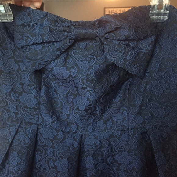 Dark Blue an Black dress