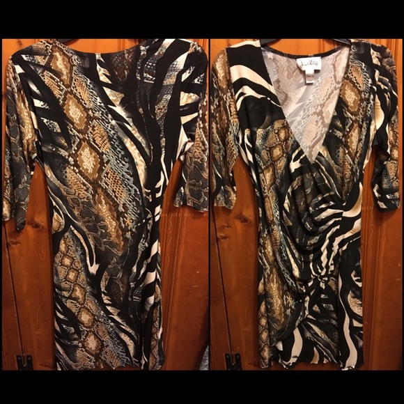 Joseph Ribkoff Animal Print Dress