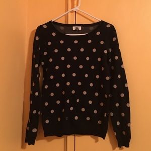 Polka Dot Sweater.