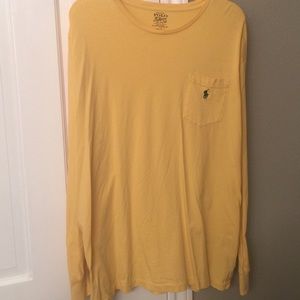Polo yellow long sleeve