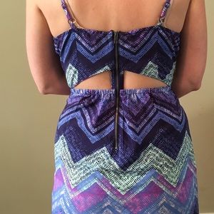 American eagle cut out back dress!