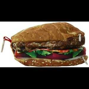 Grilled hamburger purse