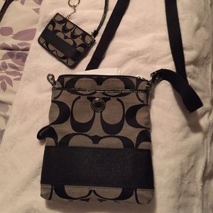 Coach purse and wallet set