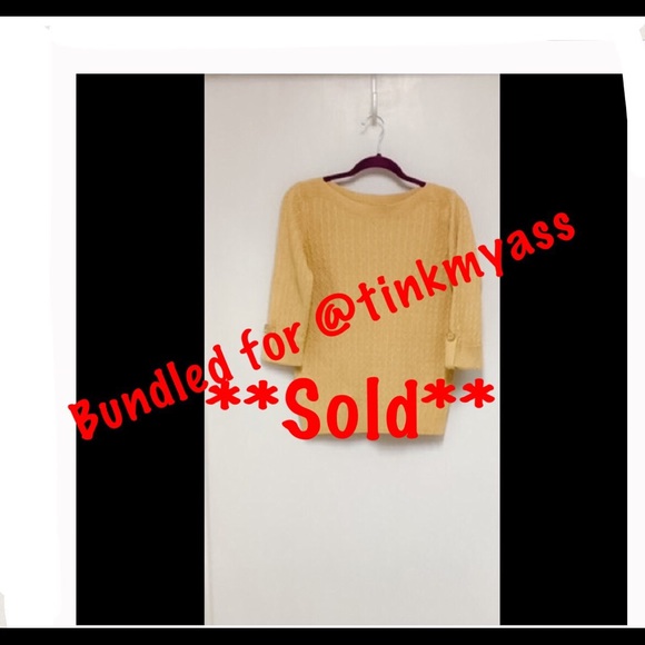 MACY's Great Spring Top*3/4,Sleeves W/ Button