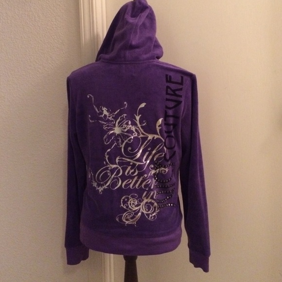 Juicy Couture Purple Hoodie