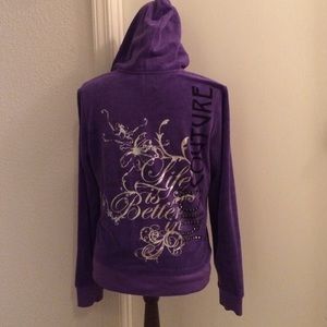 Juicy Couture Purple Hoodie
