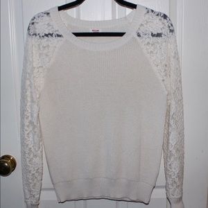 BRAND NEW Mossimo lace sweater