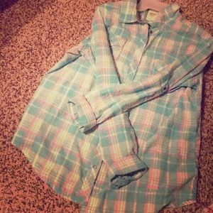 Blue Flannel Shirt
