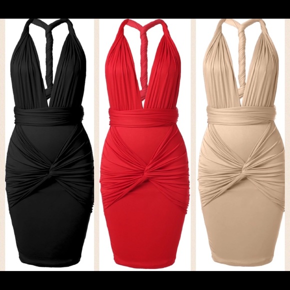 Dresses & Skirts - 💞FREE ITEM WITH PURCHASE💞 BLACK BODYCON DRESS