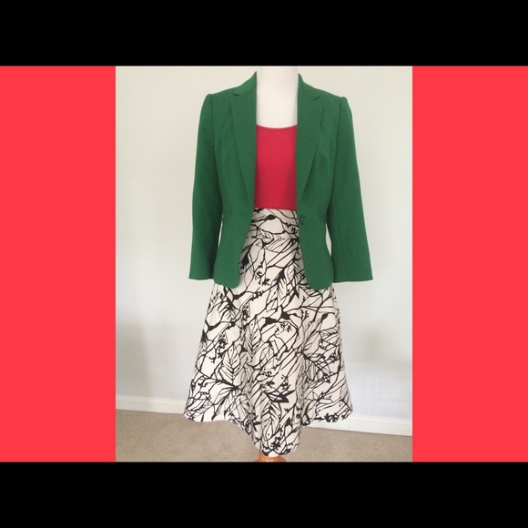 Black and white skirt