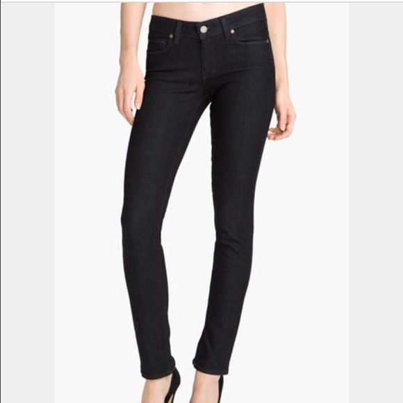 Paige Skyline Skinny dark wash jeans