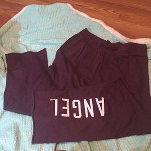 Dark Purple VS Lounge Boyfriend Pant