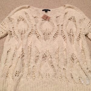 American Eagle Holey Sweater