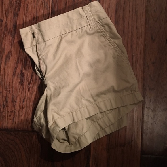J.crew tan Chino shorts