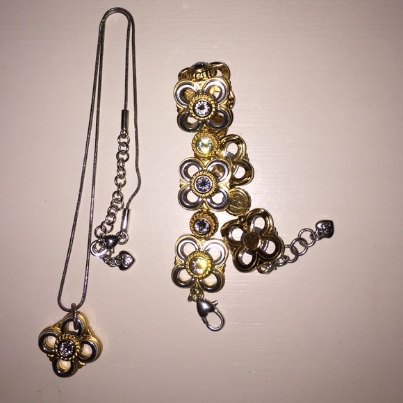 Brighton necklace and bracelet set