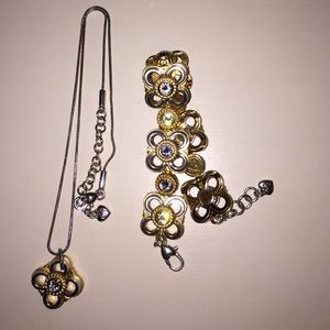 Brighton necklace and bracelet set