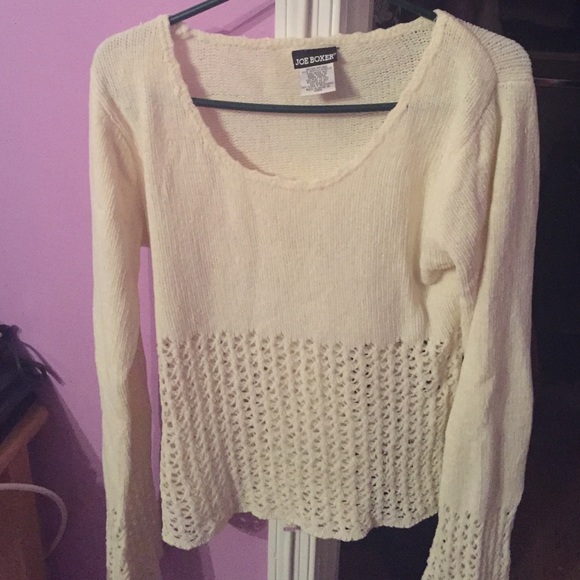 White sweater